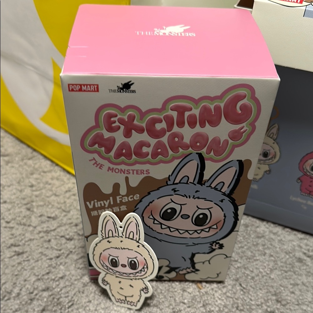 Exciting Macaron Vinyl Face Toy